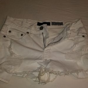 High waisted shorts